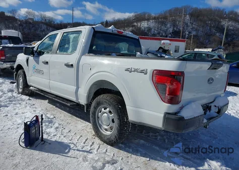 2025 Ford F-150 Xl z USA, uszkodzony, nr VIN 1FTEW1LPXSKE43945